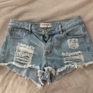 pacsun jean shorts